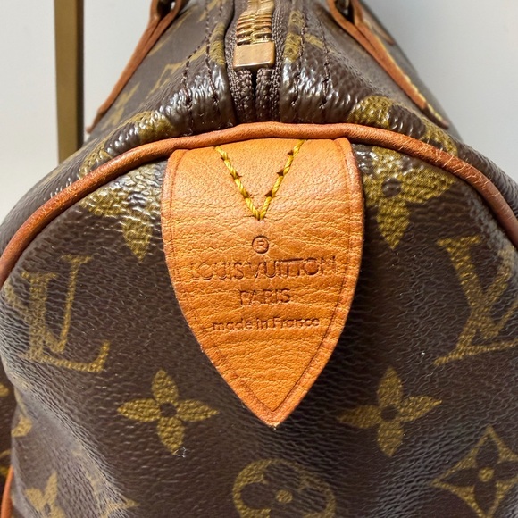 SOLD Louis Vuitton Speedy 30 Monogram, Made in France June 1993 w/COA - Picture 10 of 16